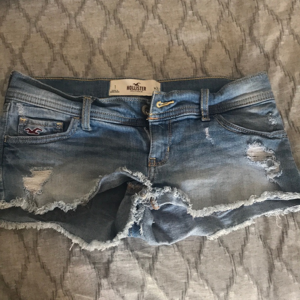 Hollister Ripped-Jean Shorts